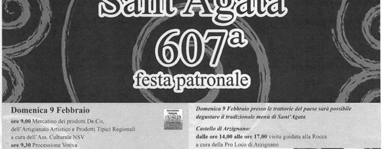 MERCATINO DELLA 607^ FESTA DI SANT'AGATA